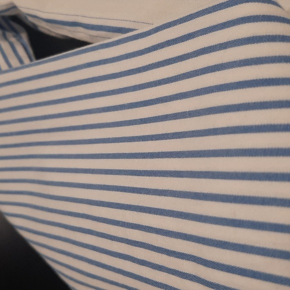 J Crew striped button up sz xxs - Picture 7 of 8